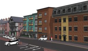 ctd architects drawing for High Street Project Leek Staffordshire