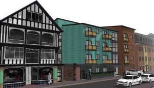 ctd architects drawing for High Street Project Leek Staffordshire