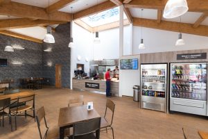 staff canteen and welfare facilities designed by ctd architects Staffordshire