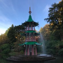 Alton Towers resort Pagoda Fountain Grade II* listed building restoration by ctd architects staffordshire